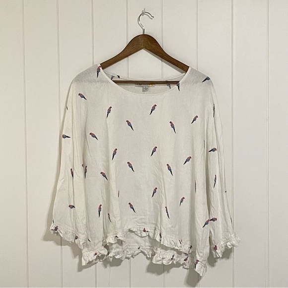 C&c California linen blend oversized top size L/XL - Picture 1 of 8